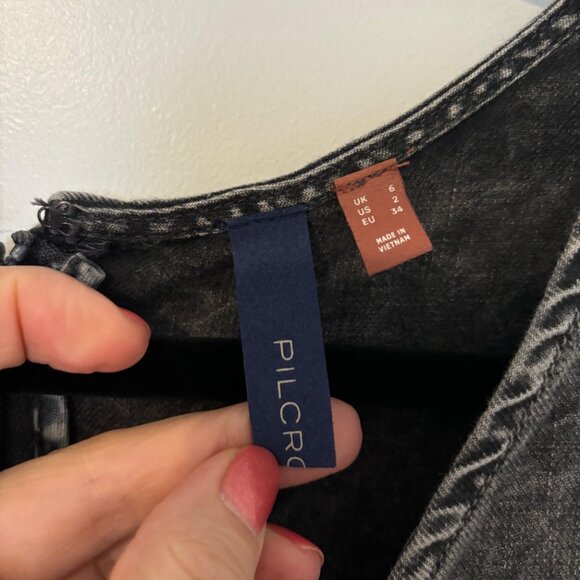 Pilcro Anthropologie Denim Midi Dress - Picture 5 of 7